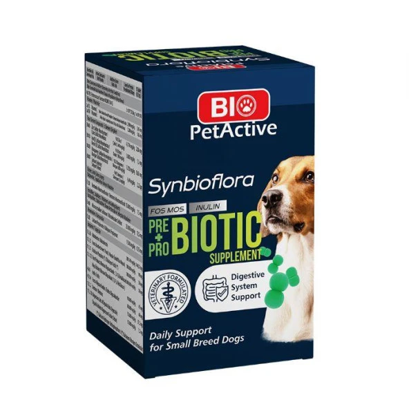 Bio Petactive Köpek Synbioflora 0,5 Gr 60 Tabs ürün görseli 1