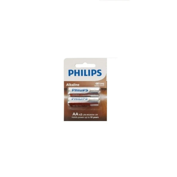 Phılıps LR03A12S/10 Alkaline AAA İnce Pil Kartela 2 Li ürün görseli 1