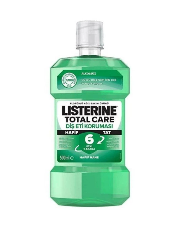 Listerine Total Care Diş Eti Koruması 500 ML ürün görseli 1