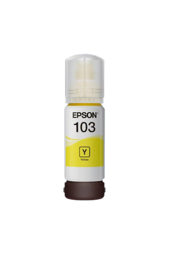 EPSON  Mürekkep Orj. T103 Yellow 65ml ürün görseli 1