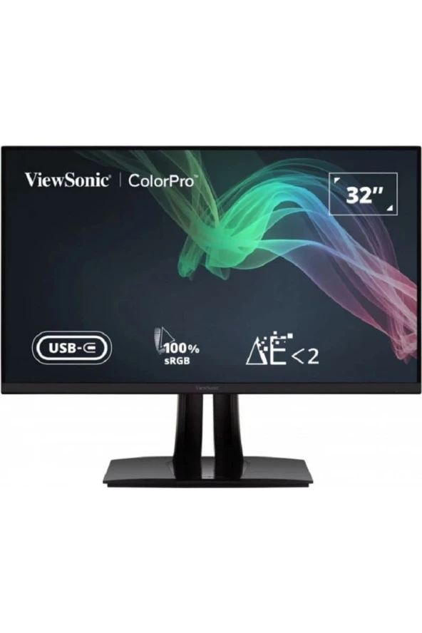 ViewSonic  Vp3256-4k 31.5 3840x2160 60hz 5ms Hdmı Dp Type-c Hdr10 Curved Ips Monitör ürün görseli 1