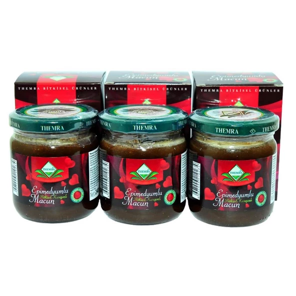Themra Ballı Bitkisel Karışımlı Macunu 240Gr X 3 Adet Kutu - Resim 5