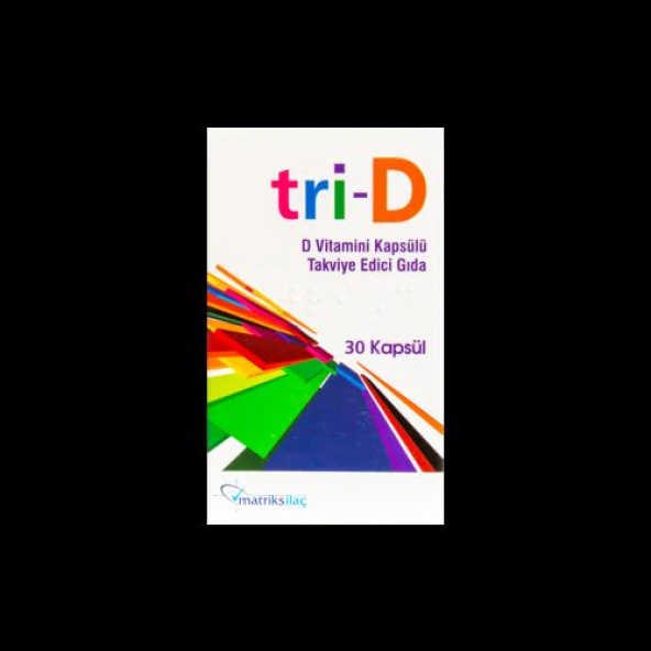 TRI-D 30 KAPSUL ürün görseli 1