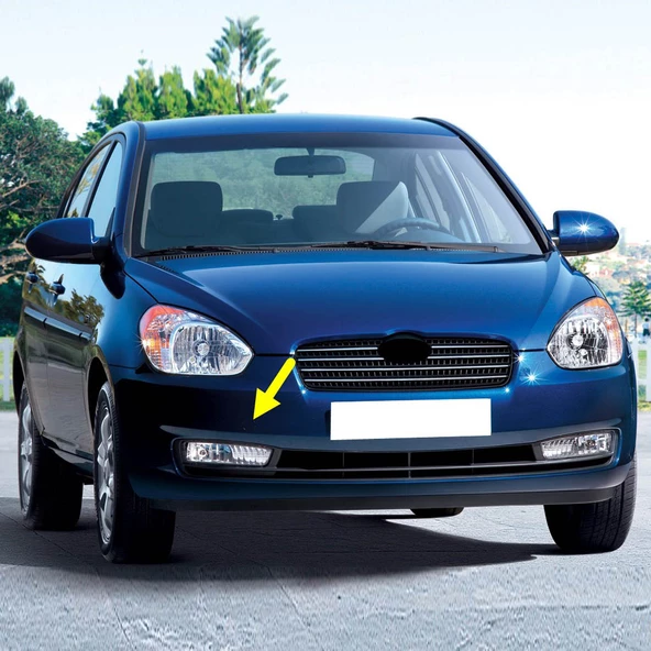 Hyundai Accent ERA 2006-2011 Ön Tampon Çeki Demiri Kapağı 865171E000 ürün görseli 1