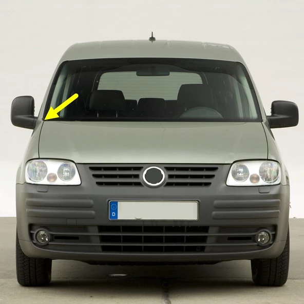 VW Caddy 2004-2010 Sağ Ön Çamurluk Köşe Plastiği 2K0819448B ürün görseli 1
