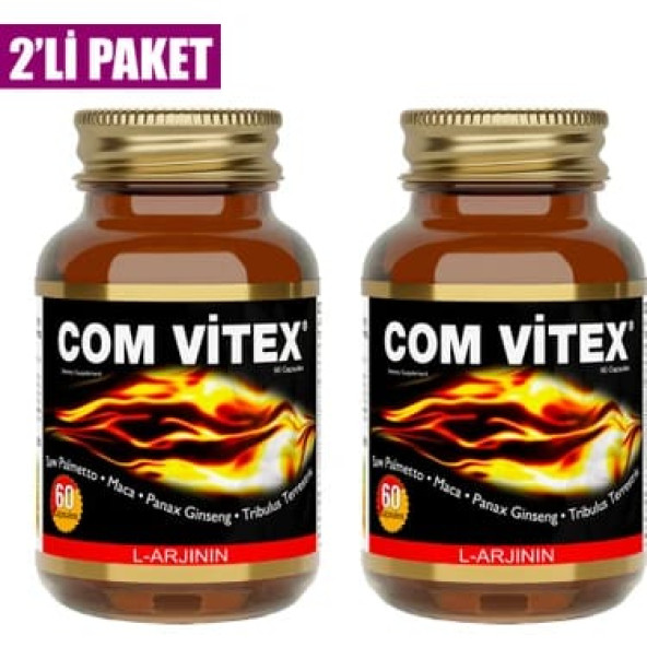 Com Vitex 60 Kapsül 2'li Paket ürün görseli 1
