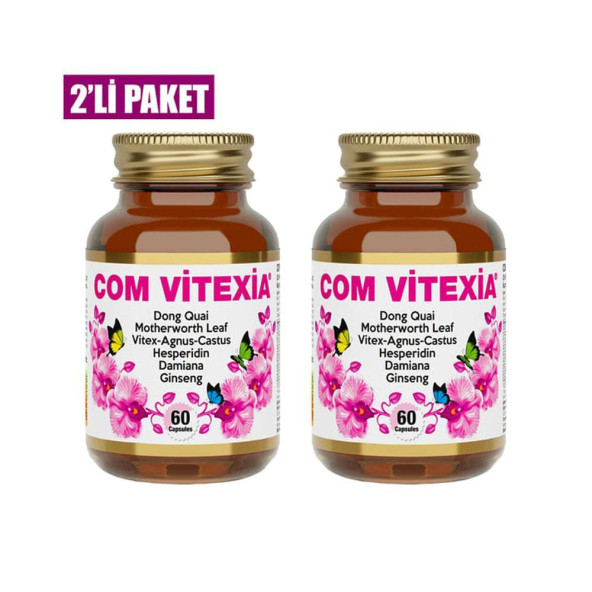 Com Vitexia 60 kapsül 2'li ürün görseli 1