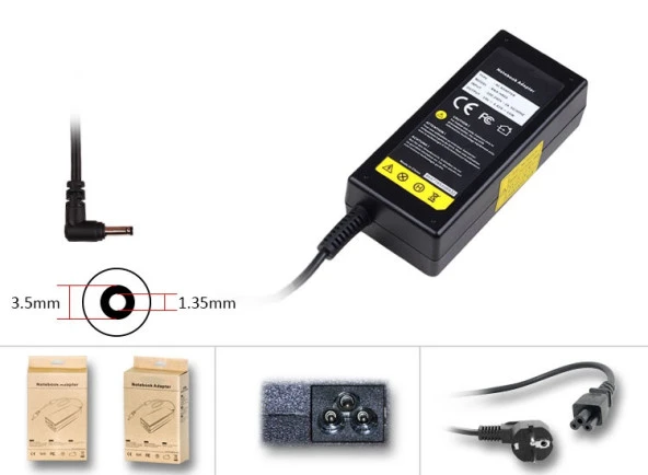 Monster Huma H5 V4.1.3 uyumlu Adaptör, Şarj Aleti Cihazı 65W ürün görseli 1