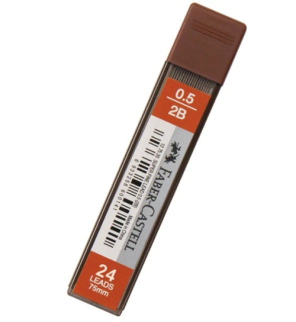 Faber Castell Min 0,5 Kalem Ucu 4 adet 75mm ürün görseli 1