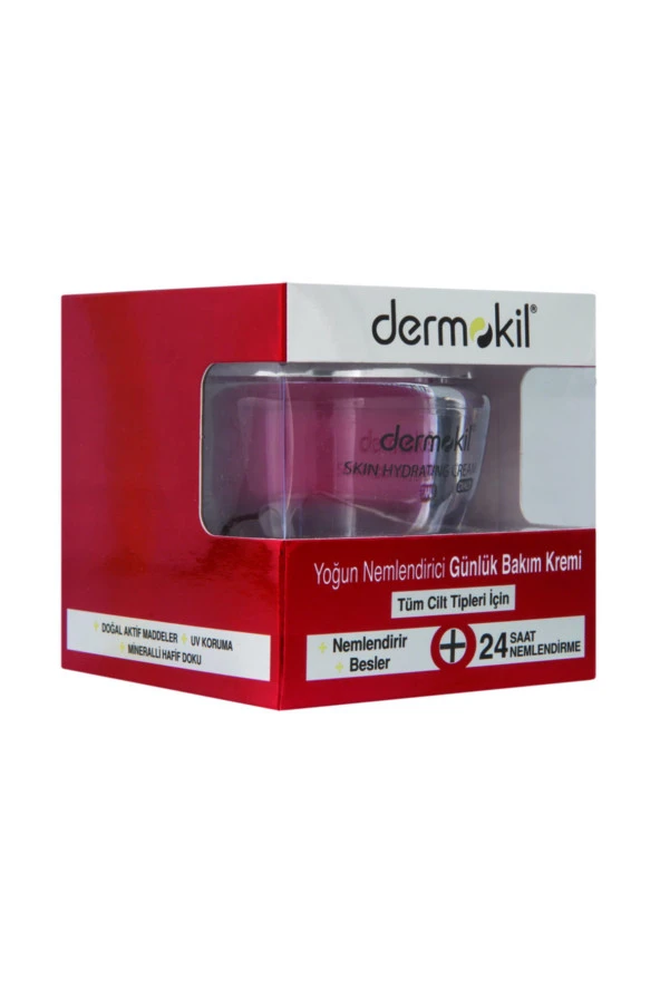 Dermokil Yoğun Nemlendirici Günlük Bakım Kremi 50 ml ürün görseli 1