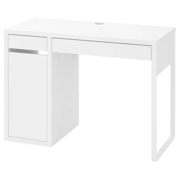 Çalışma Masası Mıcke MeridyenDukkan Beyaz Renk 105x50 cm Ev-Ofis Çalışma Ünitesi ürün görseli 1
