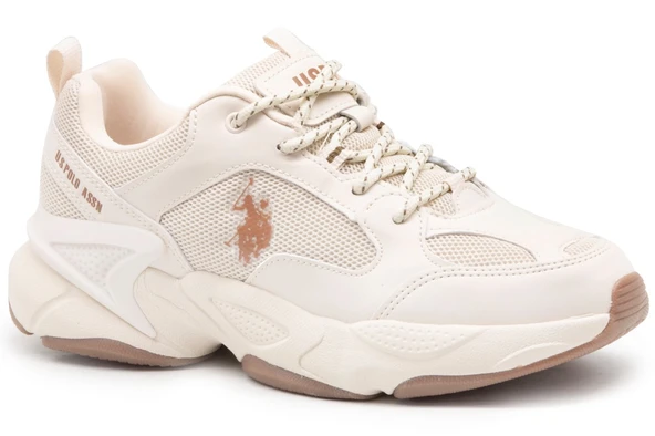 U.S. Polo Assn. 22Y Maybe Bej Bayan Ayakkabı Bayan Spor ürün görseli 1