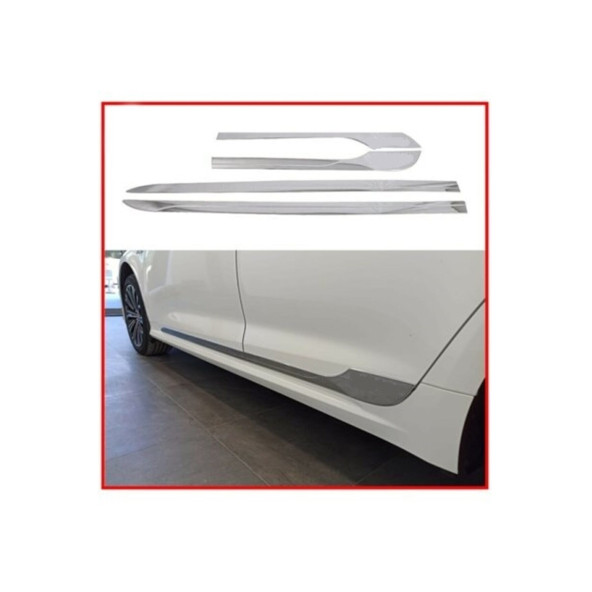Toyota Corolla Krom Yan Kapı Çıtası 2019-2025 Paslanmaz Çelik 4 Parça ürün görseli 1