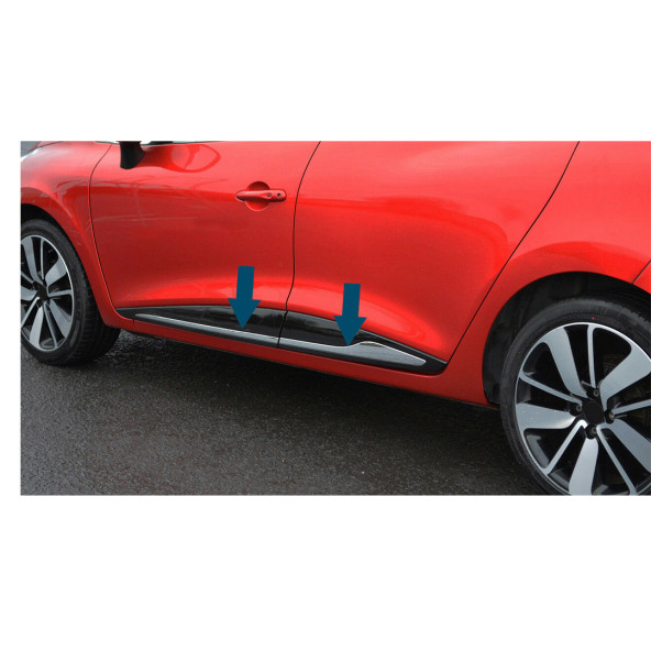 Renault Clio 4 Krom Yan Kapı Çıtası 2012 Sonrası ürün görseli 1