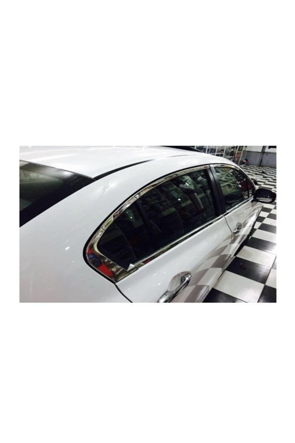Honda Civic Fb7 2012-2015 Cam Çıtası Çerçevesi Kromu Nikelajı Komple Set Paslanmaz Çelik ürün görseli 1