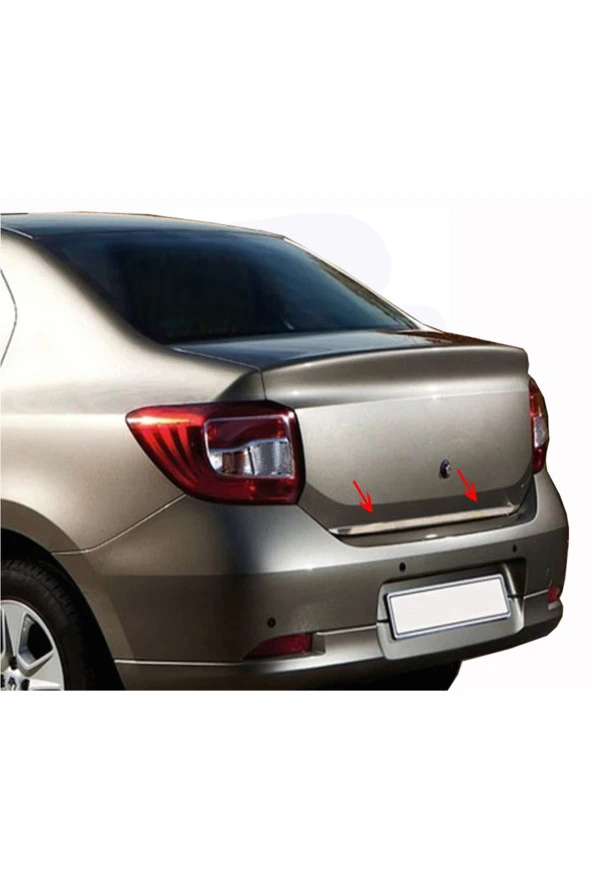 Renault Symbol (2013-2018 ) Krom Bagaj Alt Çıtası Paslanmaz Çelik ürün görseli 1