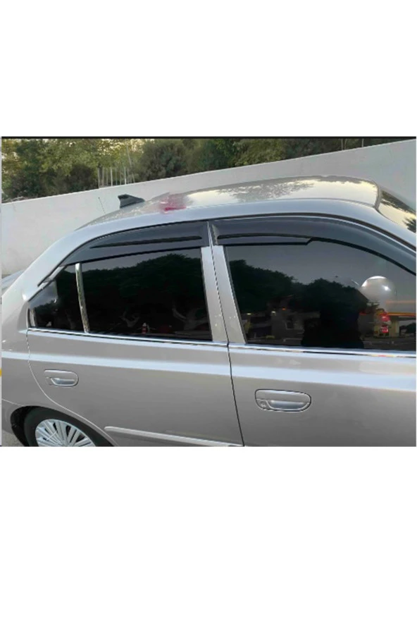 Hyundai Accent Admira 2000-20005 Uyumlu 4 Parça Cam Çıtası Krom Paslanmaz Çelik milemyum ürün görseli 1