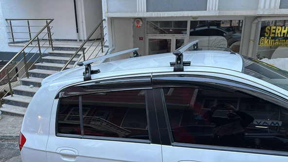 Hyundai Getz ( 2001-2011 ) Oluksuz Tip Port Bagaj Tavan Çıtası Ara Atkı Kapıdan Sıkıştırmalı ürün görseli 1