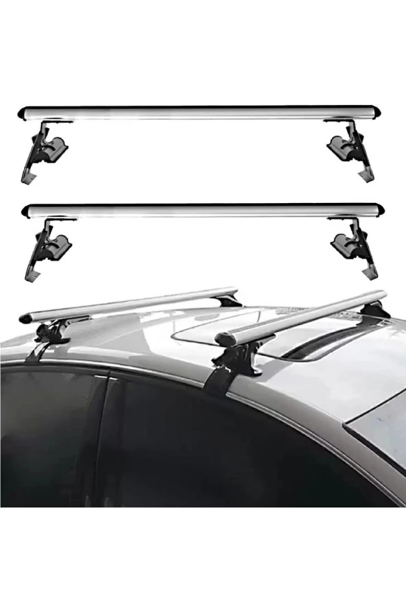 Toyota Avensis (2003-2009 ) Oluksuz Tip Port Bagaj Tavan Çıtası Ara Atkı Kapıdan Sıkıştırmalı ürün görseli 1