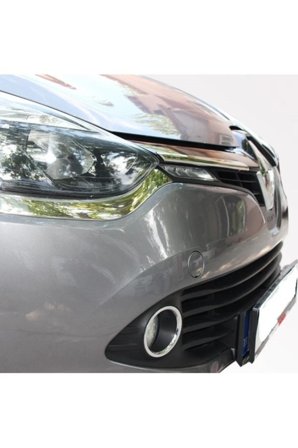 Renault Clıo 4 - Ön Far Kaşı Krom - 2 Parça P.çelik ürün görseli 1