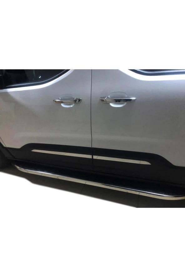 Peugeot Rifter Uyumlu Krom Yan Kapı Çıtası 4 Parça 2019  Ve Üzeri Paslanmaz Çelik ürün görseli 1