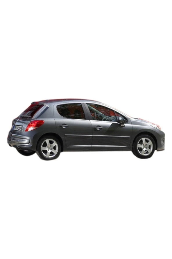 Peugeot 207 Krom Cam Çıtası 2006-2013 Paslanmaz Çelik 4 Parça ürün görseli 1