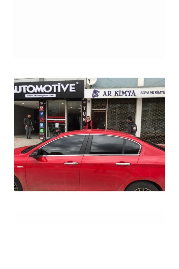 Fiat Egea Krom Cam Çerçevesi 8 Parça 2016 - 2025 - Resim 2