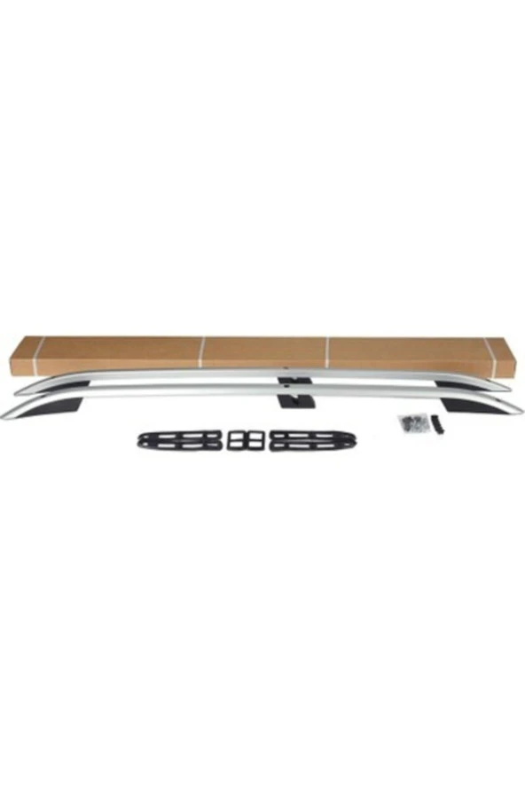 Renault Kangoo 2 Kısa Şase Gri Renk 2008-2019 Tavan Çıtası Orjinal Ürün Port Bagaj Roof ürün görseli 1