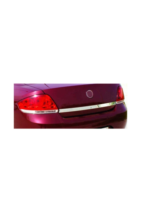 Fiat Linea ( 2007-2018 )orta Anartarlı Girişi Olmayan Krom Bagaj Çıtası Paslanmaz Çelik ürün görseli 1