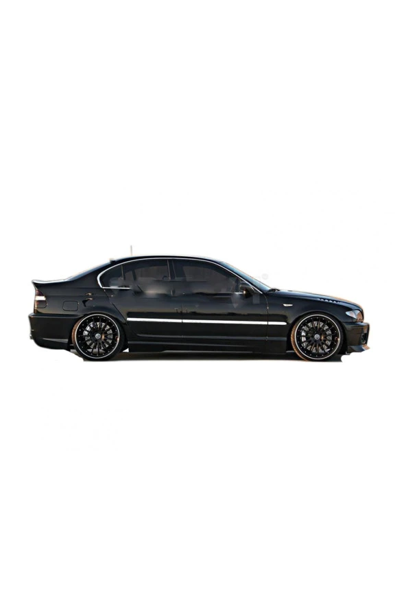 Bmw 3 Serisi E46 (1998-2005) Krom Yan Kapı Çıtası 6 Parça Paslanmaz Çelik - Resim 3