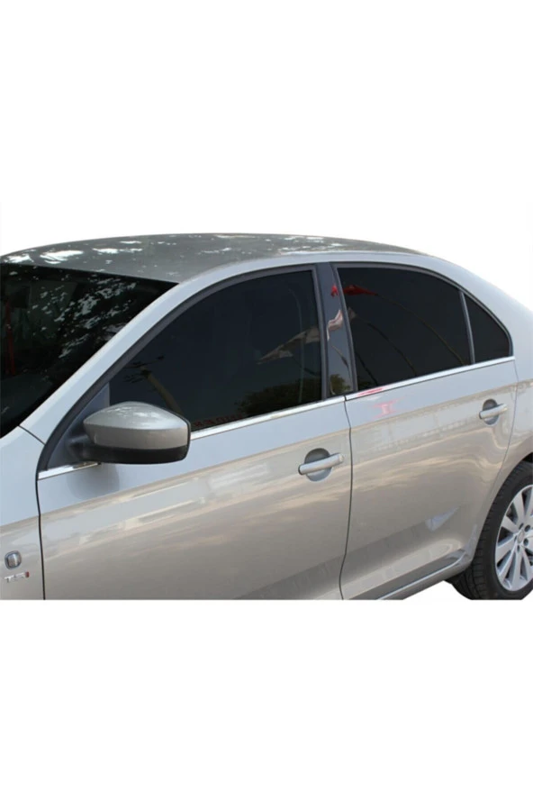 Seat Toledo Sedan 2013 Ve Üzeri Uyumlu Krom Cam Çıtası Paslanmaz Çelik 4 Parça ürün görseli 1