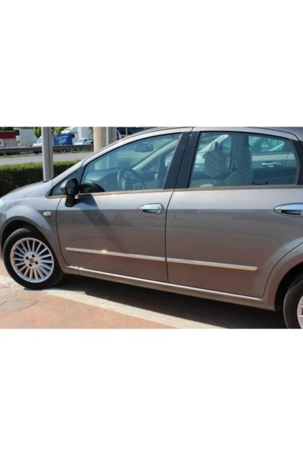 Fiat Linea Krom Yan Kapı Çıtası 4 Parça 2009-2019 Paslanmaz Çelik Krom ürün görseli 1