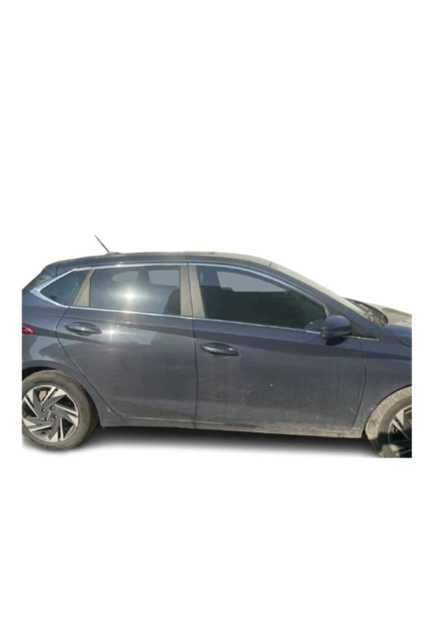 Hyundai I20 2020-2025 Uyumlu Yeni Kasa Cam Çıtası Çerçevesi Ful Set Krom ürün görseli 1