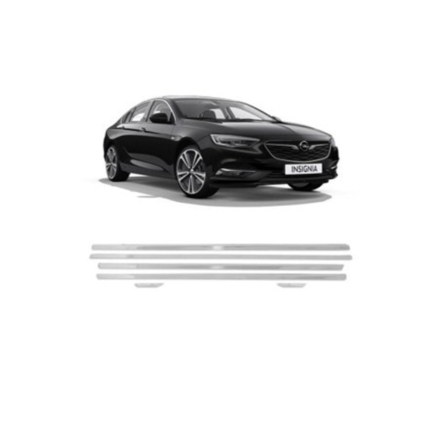 Opel Insignia 2017-2018-2019-2020-2021 6 Parça Pas.çelik Krom Cam Çıtası Insignia ürün görseli 1