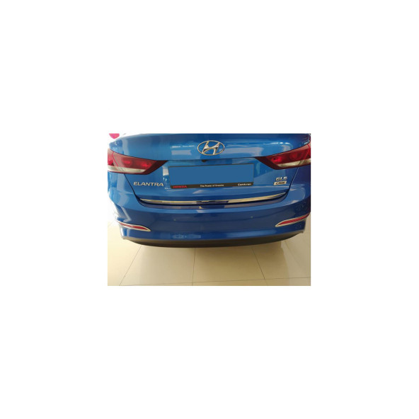Hyundai Elantra ( 2016-2020 ) Krom Bagaj Alt Çıtası Paslanmaz Çelik ürün görseli 1