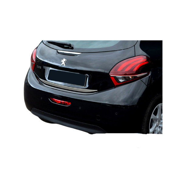 Peugeot 208 Uyumlu Krom Bagaj Alt Çıtası Paslanmaz Çelik ürün görseli 1