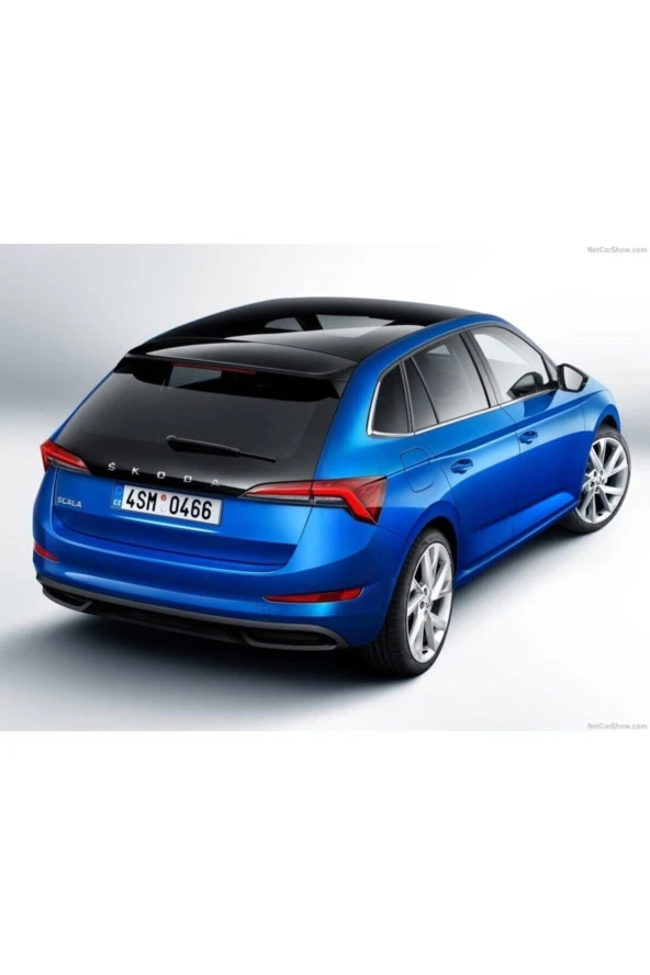 Skoda Scala Uyumlu Krom Cam Çıtası Krom Cam Çerçevesi 2019-2025 Paslanmaz Çelik 6 Parça ürün görseli 1
