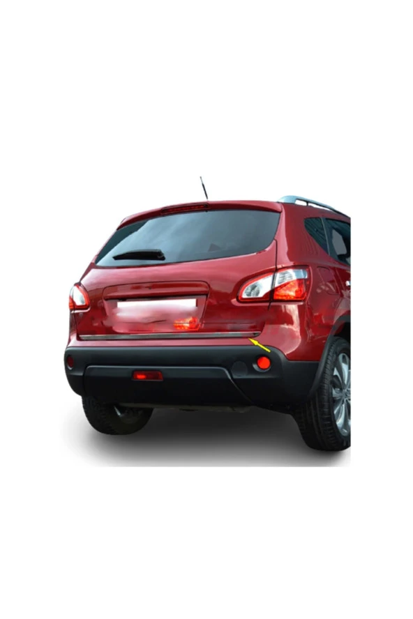 Nissan Qashqai 2007-2013 Uyumlu Krom Bagaj Alt Çıtası Paslanmaz Çelik ürün görseli 1