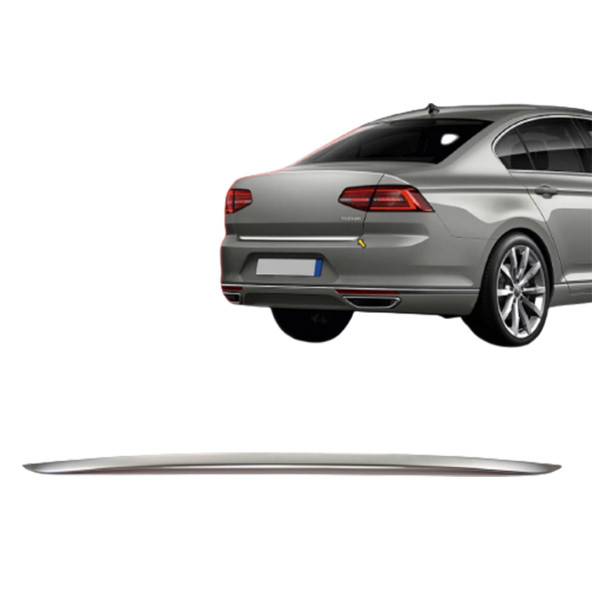 Vw Passat B8 ( 2015-2021 ) Krom Bagaj Alt Çıtası Paslanmaz Çelik ürün görseli 1