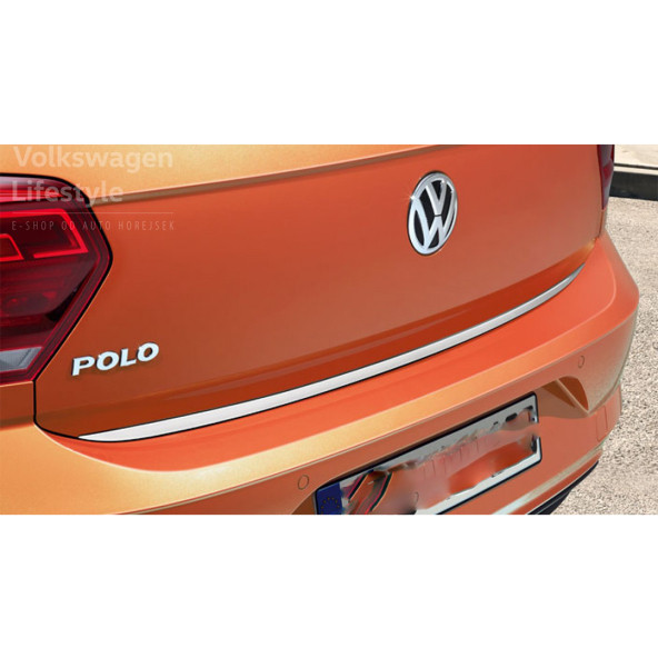 Vw Polo ( 2019-2024 ) Krom Bagaj Alt Çıtası Paslanmaz Çelik ürün görseli 1