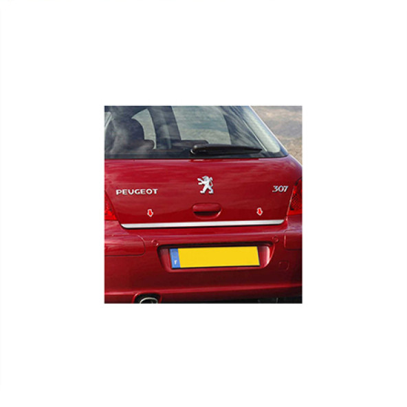 Peugeot 307 Krom Bagaj Alt Çıtası Paslanmaz Çelik ürün görseli 1