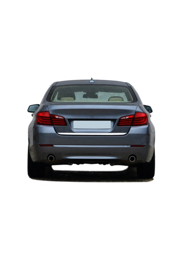Bmw F30 2012-2019 Sedan Uyumlu Paslanmaz Çelik Krom Bagaj Alt Çıtası ürün görseli 1