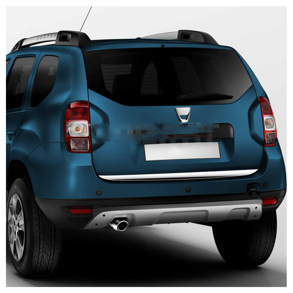 Dacia Duster 2011-2017 Uyumlu Krom Bagaj Alt Çıtası Paslanmaz Çelik ürün görseli 1