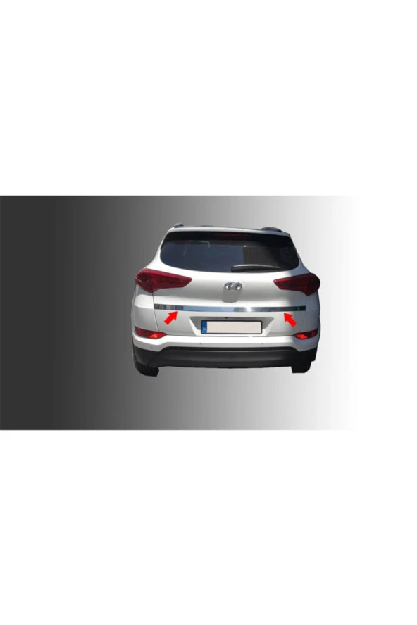 Hyundai Tucson 2015-2017 Krom Bagaj Alt Çıtası Paslanmaz Çelik ürün görseli 1