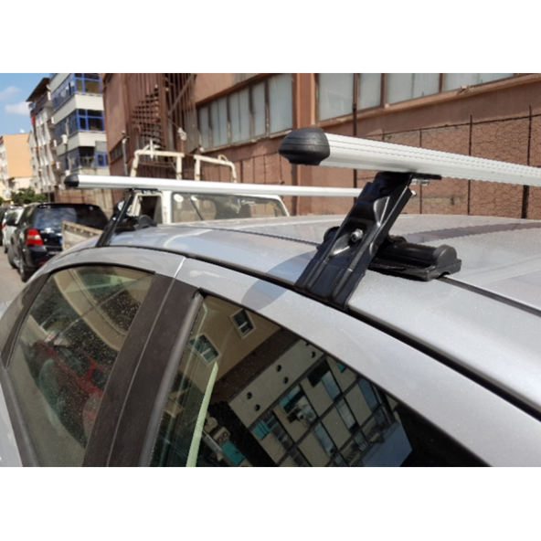 Honda Civic (2012-2015) 3 Aparatlı Oluksuz Tip Port Bagaj Tavan Çıtası Ara Atkı Barı Çıta ürün görseli 1