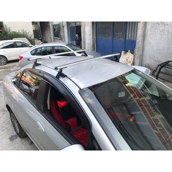 Fiat Brava ( 1995-2004 ) 3 Aparatlı Oluksuz Tip Port Bagaj Tavan Çıtası Ara Atkı Barı Çıta ürün görseli 1