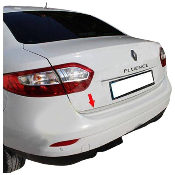 Renault Fluence ( 2009-2019 ) Krom Bagaj Alt Çıtası Paslanmaz Çelik ürün görseli 1