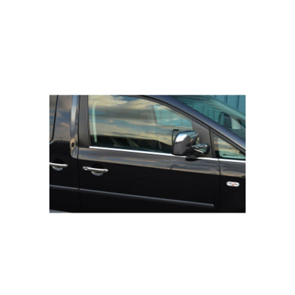 Vw Cadyy Krom Cam Çıtası 2004-2014 Çelik 4 Parça Paslanmaz Çelik ürün görseli 1