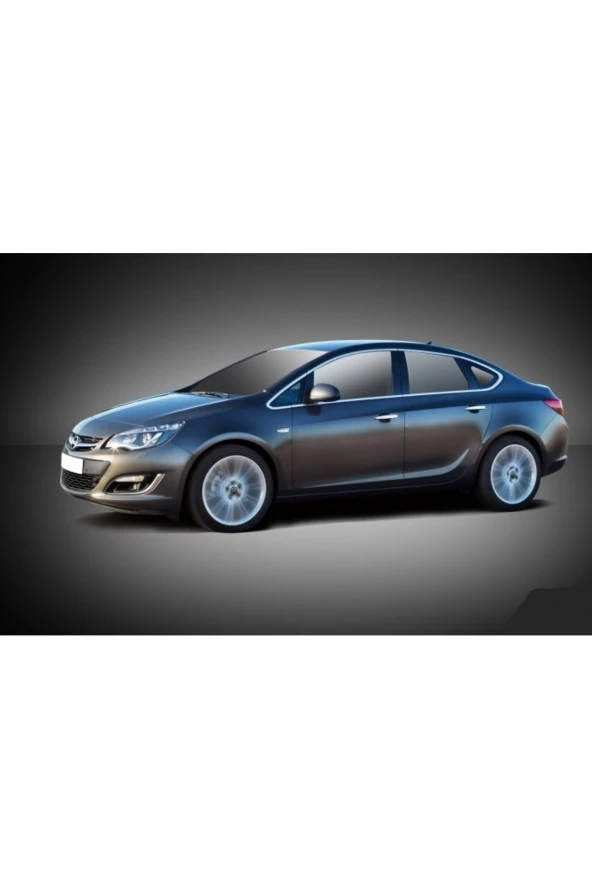 Opel Astra J Cam Çerçevesi Kenar Çıtası Krom Tamtur Sedan ürün görseli 1