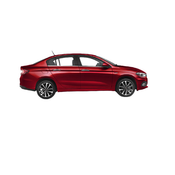 Oto Fiat Egea Hb Krom Cam Çıtası 2015-2025 Paslanmaz Çelik 4 Parça Uyumlu ürün görseli 1